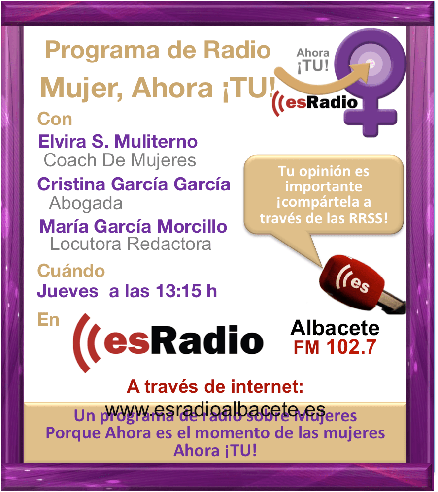 Ahora TU Programa Radio Elvira S Muliterno Nov 14